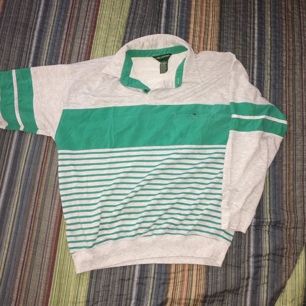 Vintage Collared Retro 3 button long sleeve